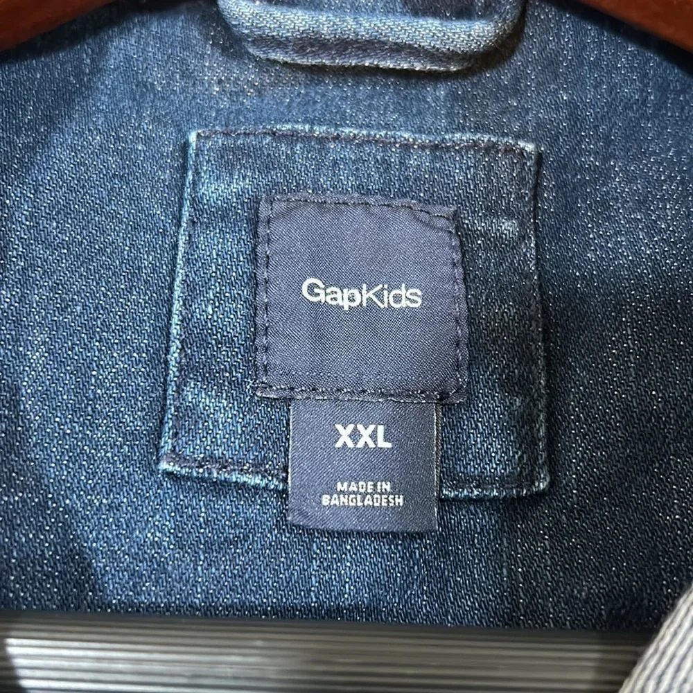 Gapkids Jean jacket girls size XXL GUC